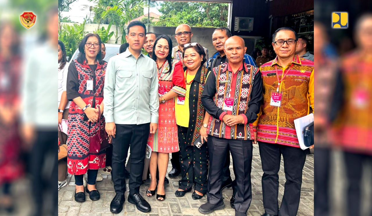 Kadis PUPR NTT Sambut Wapres Gibran di Kota Kupang