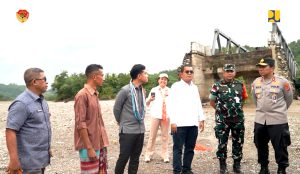 Wapres Tinjau Jembatan di Amfoang, PUPR NTT Usul Perbaikan Jembatan Kapsali dan Termanu dengan Anggaran Rp110 Miliar