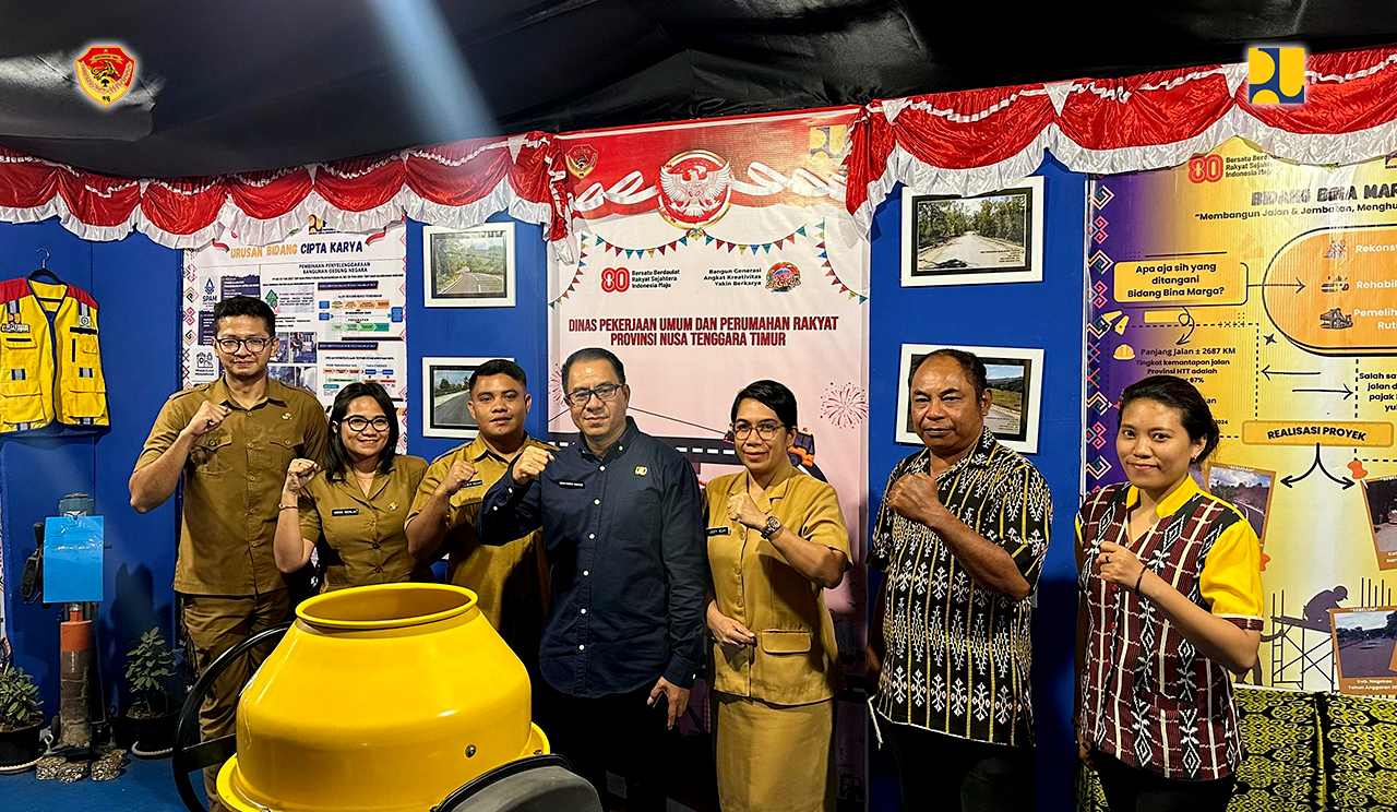 Dinas PUPR Pamerkan Pembangunan Infrastruktur NTT di Arena Pameran